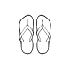 Icône tongs