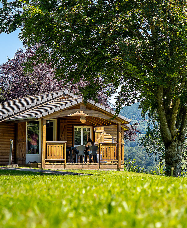 Chalet Charlay 22 en location au camping Lefébure, camping 2 étoiles en Alsace