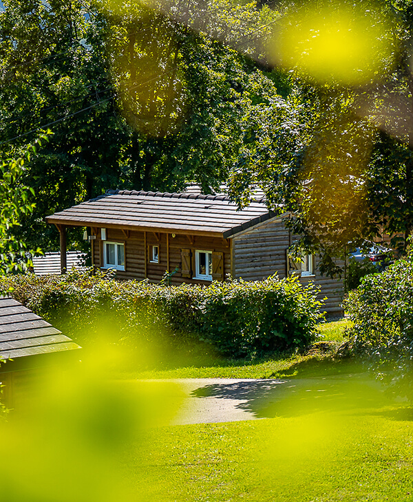 Chalet farniente en location au camping Lefébure, camping 2 étoiles en Alsace