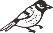 Icône oiseau